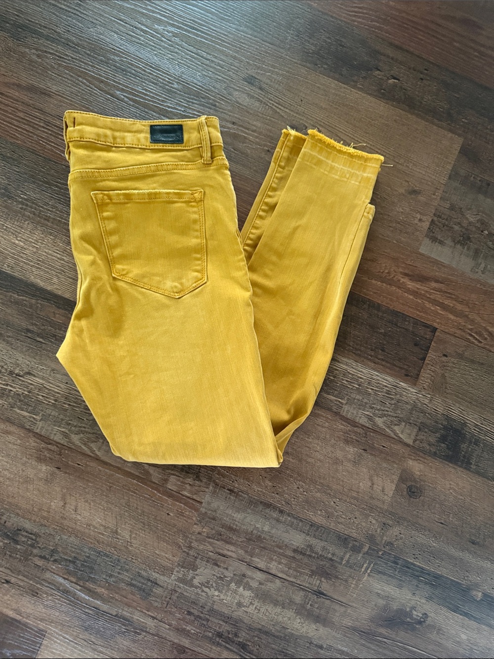 Dear John Mustard Yellow Skinny Jeans